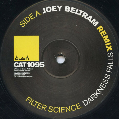 Filter Science - Darkness Falls (2001)