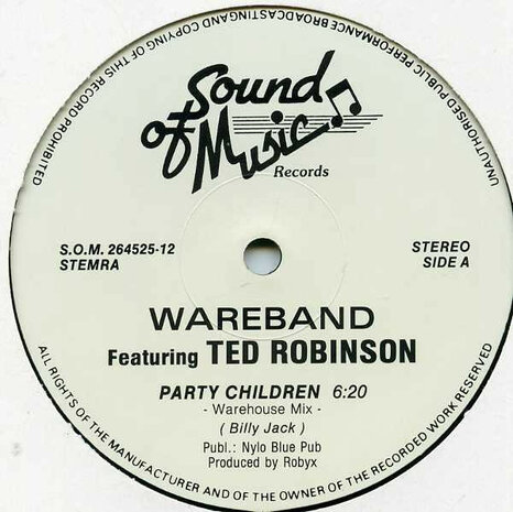 Wareband Featuring Tad Robinson - Party Children (1991)